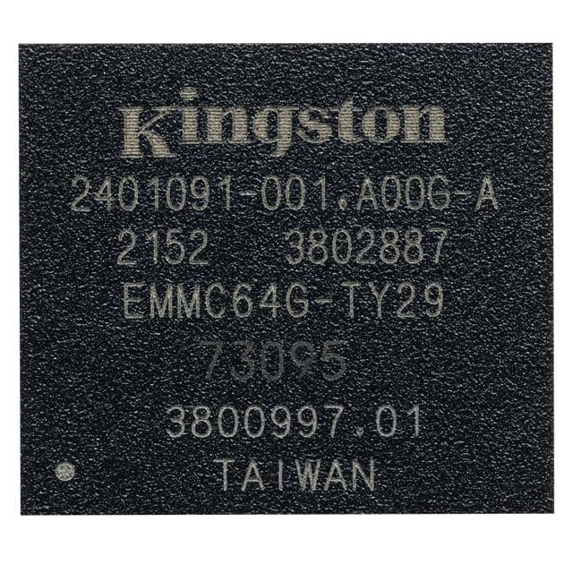 EMMC64G-TY29-5B101 IC FLASH 512GBIT EMMC 153FBGA