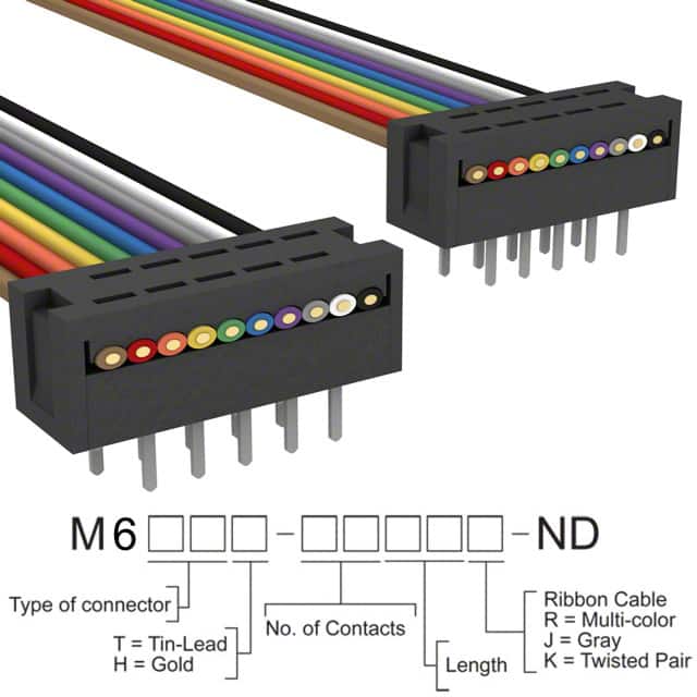 M6MMT-1006R IDC CABLE - MDM10T/MC10M/MDM10T