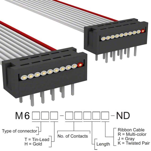 M6MMT-1018J IDC CABLE - MDM10T/MC10G/MDM10T