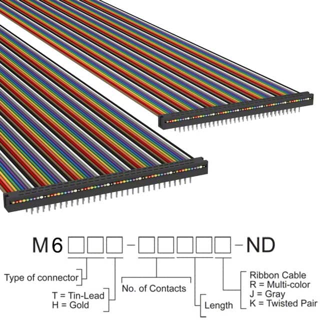 M6MMT-6006R IDC CABLE - MDM60T/MC60M/MDM60T