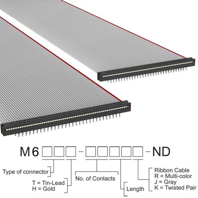 M6MMT-6006J IDC CABLE - MDM60T/MC60G/MDM60T