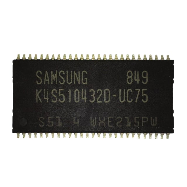 K4S510432D-UC75 IC DRAM 512MBIT LVTTL 54TSOP II