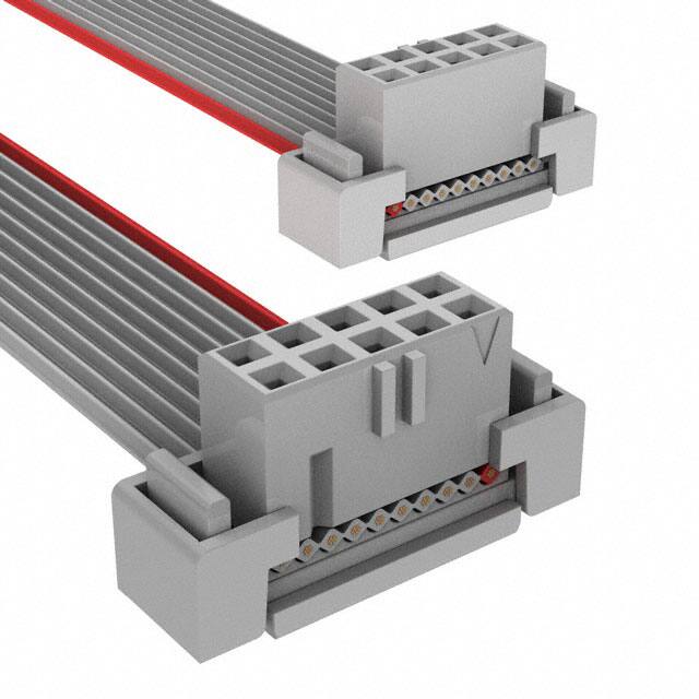 158110-1100-3625/10-D-6 CABLE 10POS SOCKET TO SOCKET 6"