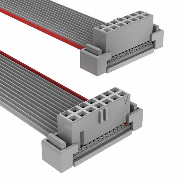 158214-0220-3625/14-D-3 CABLE 14POS SOCKET TO SOCKET 3"
