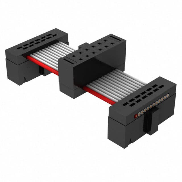 FFSD-06-D-05.00-01-N-D02-M .050 X .050 C.L. FEMALE IDC ASSE