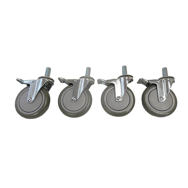 TCW5 4 THREADED CASTER W/NUT