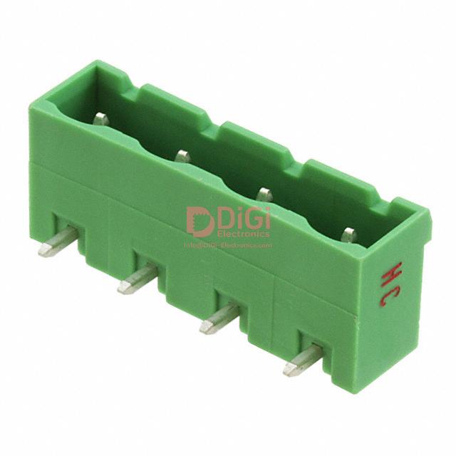 GMSTBA2,5HC/4-G-7,62 This Phoenix Contact terminal block header features 4 positions and a 7.62mm pitch. It is designed for through-hole mounting.