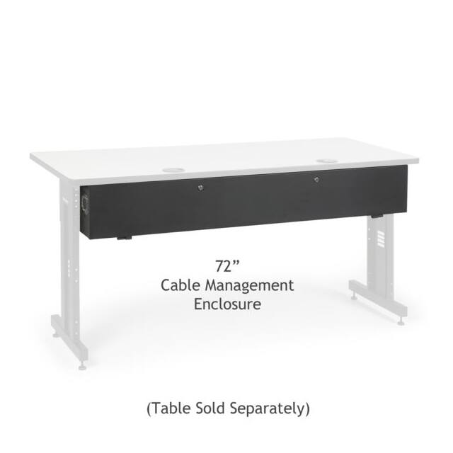 5500-3-100-72 72" TRAINING TABLE CABLE MANAGEM