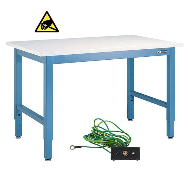 QS-1006001-D QS SB BENCH 30DX48L ESD SKY BLUE