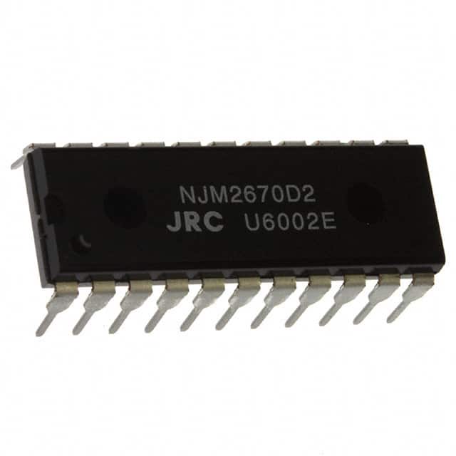 NJM2670D2 IC MTRDRV BIPLR 4.75-5.25V 22DIP