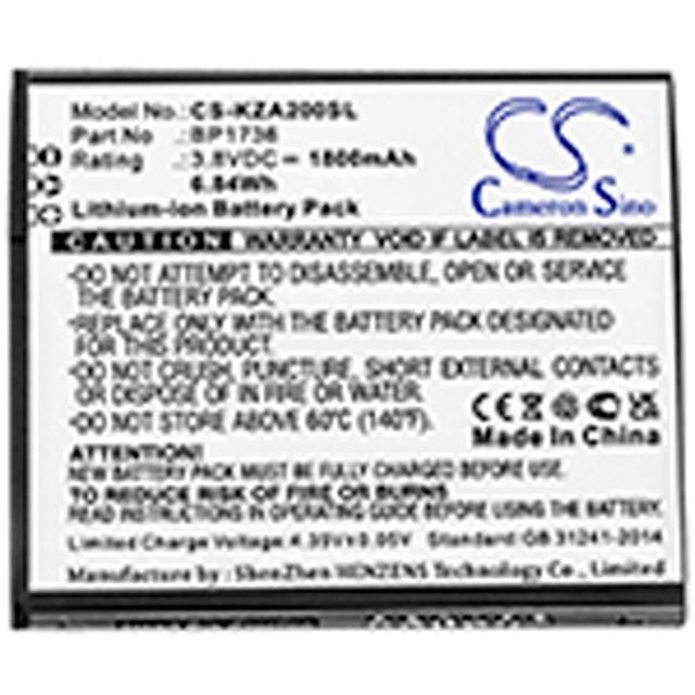 BP1736 BATTERY Replacement for Kazuna BP1736 Ba