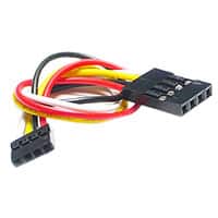 110990065 4 PIN 2.54MM TO 2.0MM FEMALE JUM
