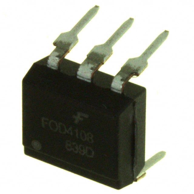 FOD4108V OPTOISOLATOR 5KV TRIAC 6DIP