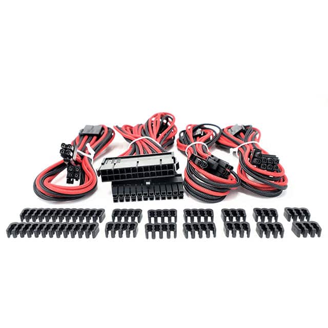 F04-245RBK-KIT Sleeved PSU Cable Extension Kit
