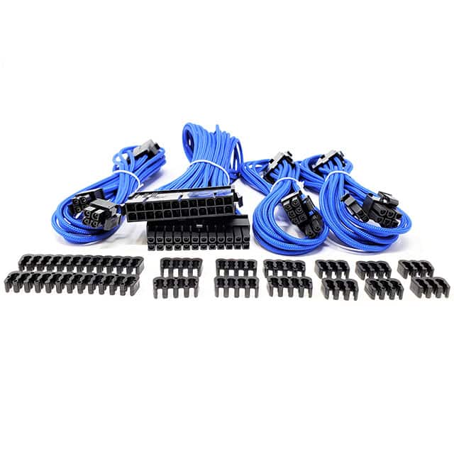 F04-240BL-KIT Sleeved PSU Cable Extension Kit