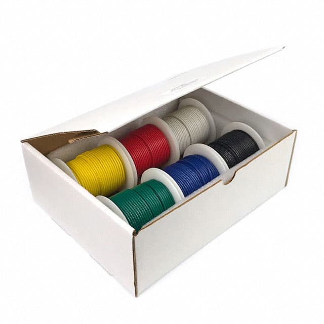 18STRGXLKIT100 HOOK UP WIRE KIT 18AWG 6 SPOOLS