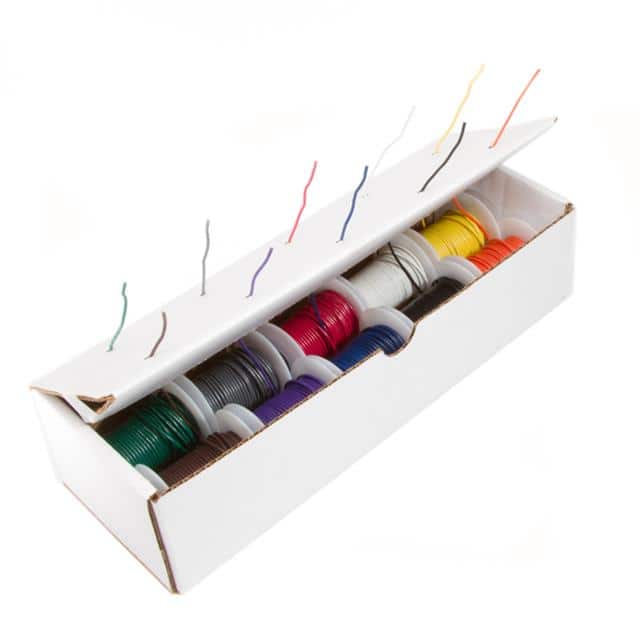 18UL1061STRKIT10COLOR #18 UL1061 300V KIT 10C 25'