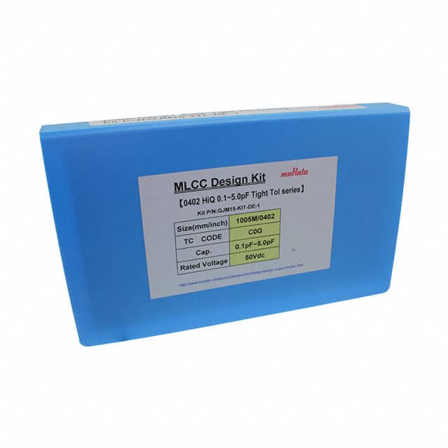 GJM15-KIT-DE-1 CAP KIT CERAMIC 0.1PF-5PF 1000PC