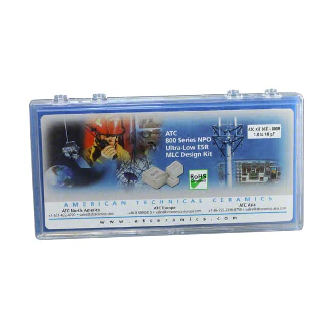 DK0086T CAP KIT CERAMIC 1PF-10PF 240PC