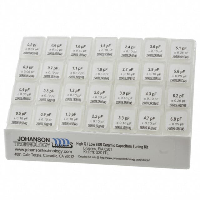 S201TL CAP KIT CER 0.2PF-6.8PF 1400PCS