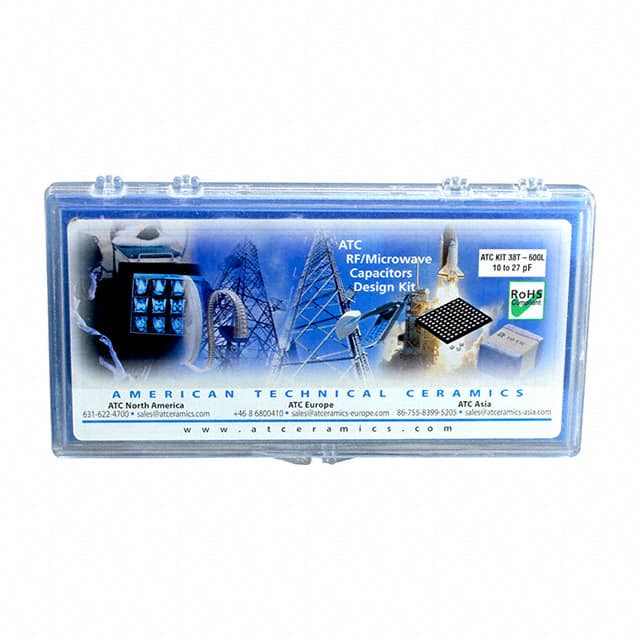 DK0038T CAP KIT CERAMIC 10PF-27PF 120PC