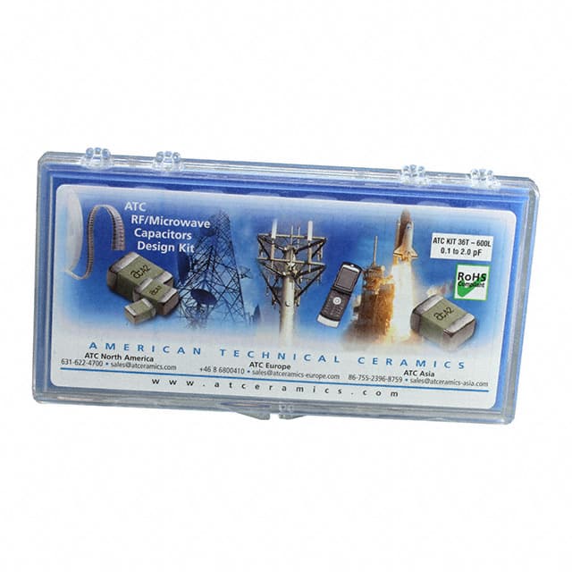 DK0036T CAP KIT CERAMIC 0.1PF-2PF 240PC