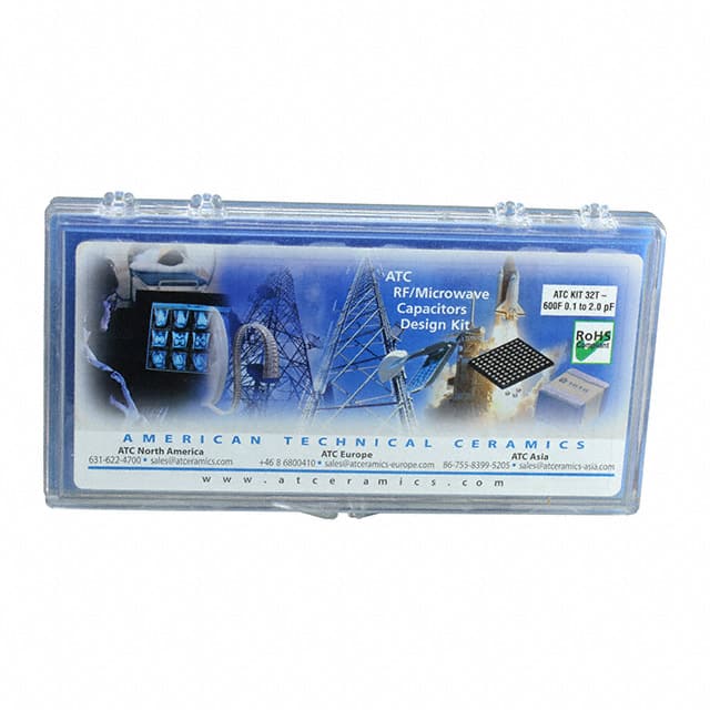 DK0032T CAP KIT CERAMIC 0.1PF-2PF 240PC