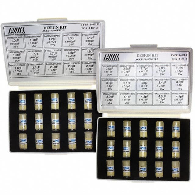 ACCU-P 0402KIT02T CAP KIT THIN FILM 1-4.7PF 600PCS