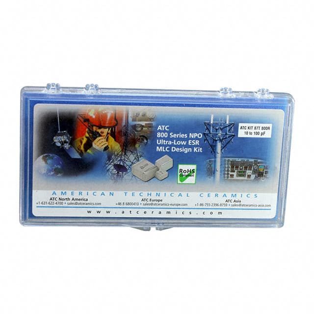 DK0087T CAP KIT CERAMIC 10PF-100PF 240PC