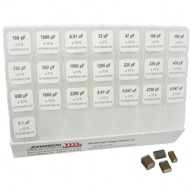 S-500 CAP KIT CERAMIC 33PF-0.1UF 400PC