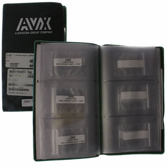 KIT5000UZ CAP KIT CERAMIC 0.5PF-15PF 750PC