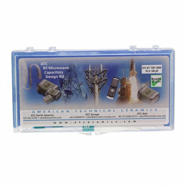 TS0006T CAP KIT CERAMIC 10PF-100PF