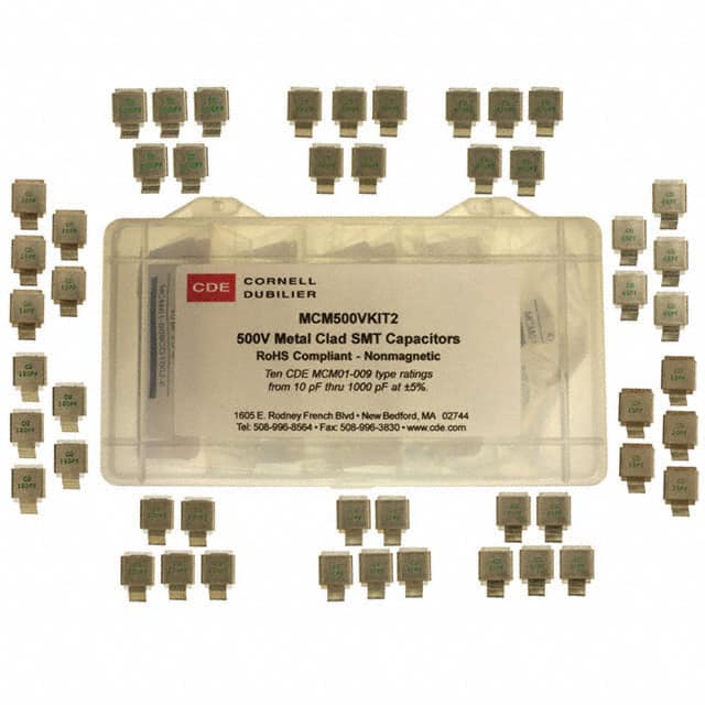 MCM500VKIT2 CAP KIT MICA 10PF-1000PF 50PCS