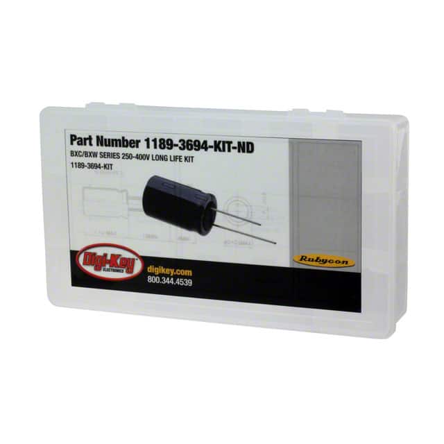 1189-3694-KIT CAP KIT ALUM 10UF-100UF 27PCS