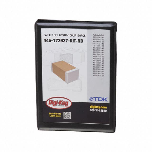C31-HC01-E6-KIT CAP KIT CER 0.22UF-100UF 190PCS