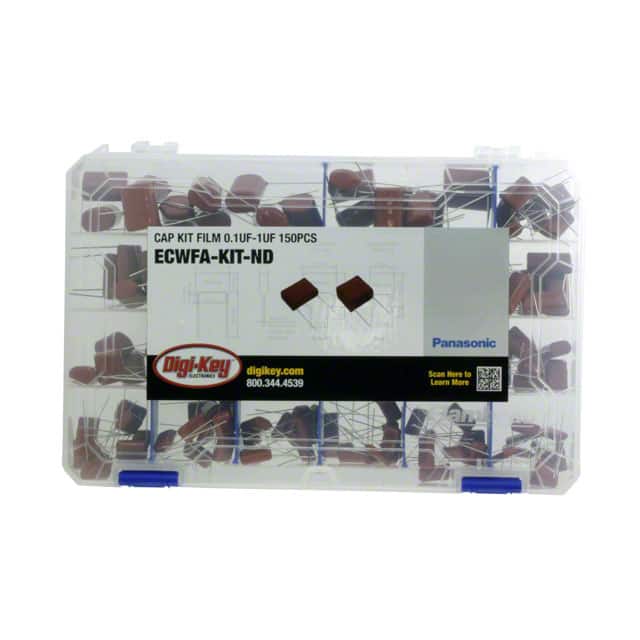 ECWFA-KIT CAP KIT FILM 0.1UF-1UF 150PCS