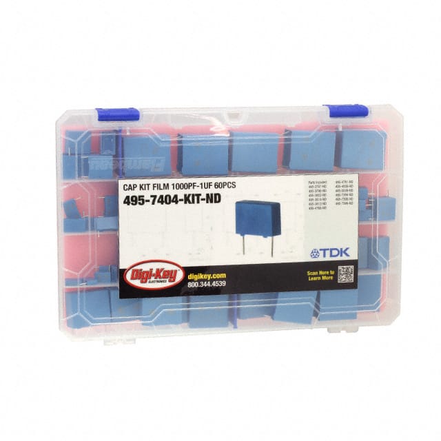 B3202X-KIT CAP KIT FILM 1000PF-1UF 60PCS