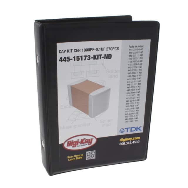 C-WPTX01-E6-KIT CAP KIT CER 1000PF-0.1UF 270PCS