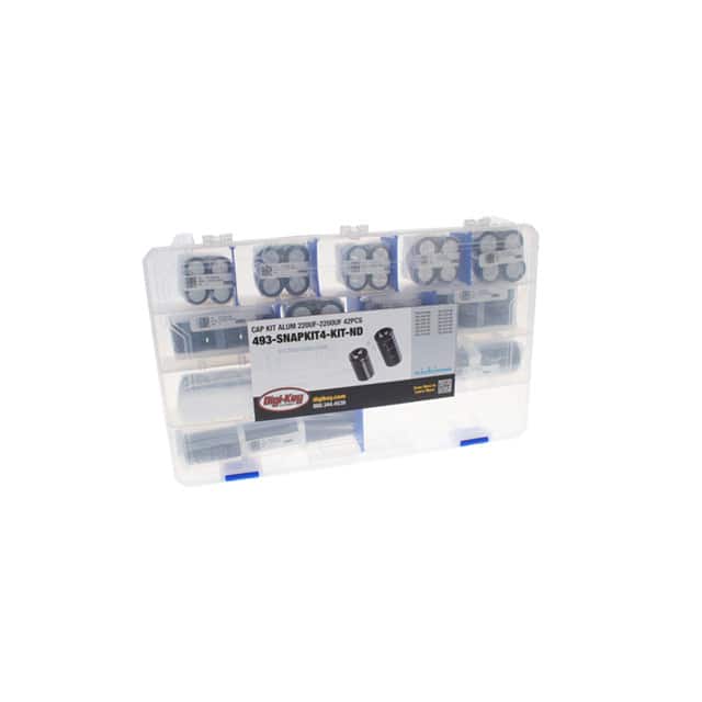 493-SNAPKIT4 CAP KIT ALUM 220UF-2200UF 42PCS