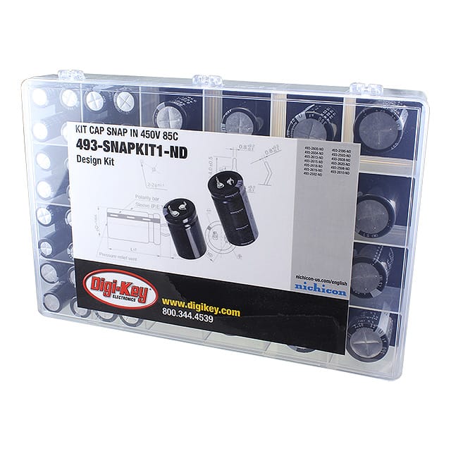 493-SNAPKIT1 CAP KIT ALUM 56UF-560UF 48PCS