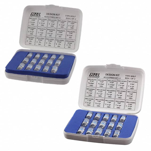 ACCU-P 0603KIT01 CAP KIT THIN FILM 0.1-22PF 600PC