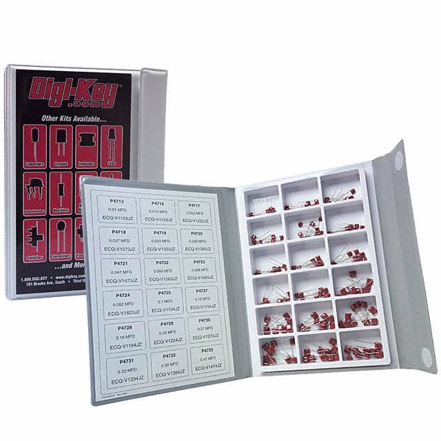 P4700-KIT CAP KIT FILM 0.01UF-0.47UF 180PC