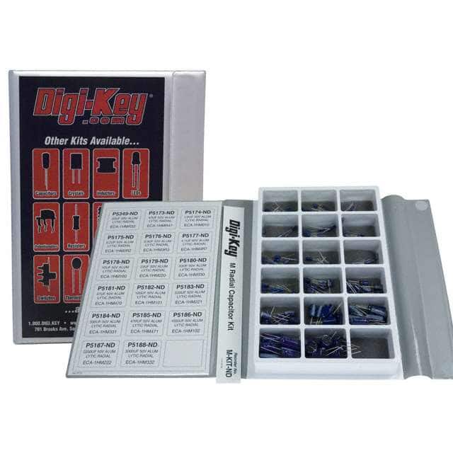 M-KIT CAP KIT ALUM 0.33UF-3300UF 170PC