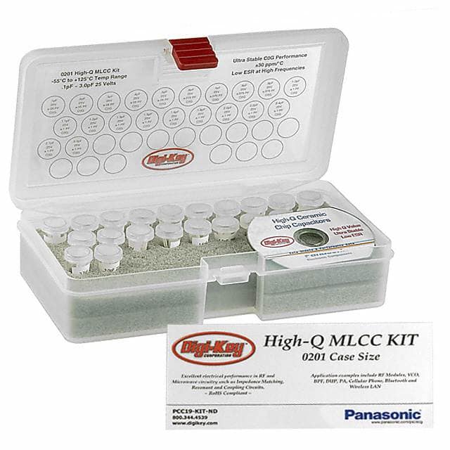 Q2038897 CAP KIT CERAMIC 0.1PF-3PF 420PCS