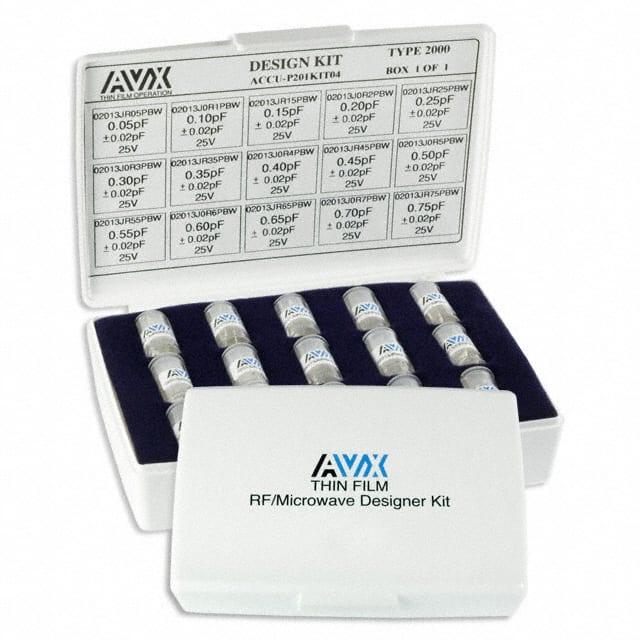 ACCU-P 0201KIT04 CAP KIT THN FLM 0.05-0.75PF 300P