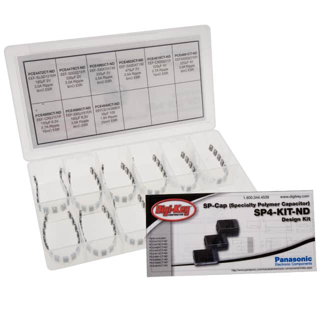 Q4700509 CAP KIT ALUM POLY 39-470UF 135PC