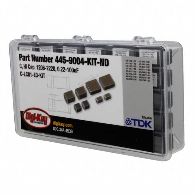 C-LC01-E3-KIT CAP KIT CER 0.22UF-100UF 160PCS