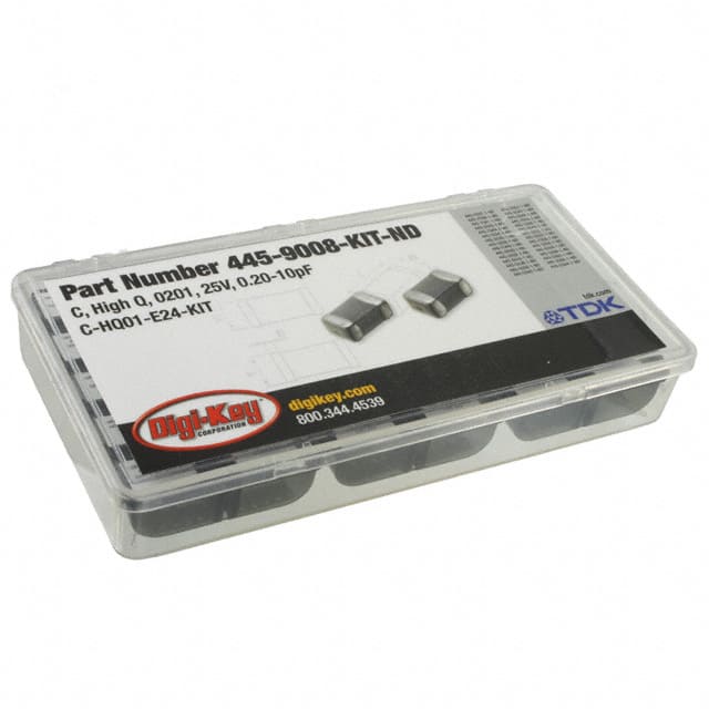 C-HQ01-E24-KIT CAP KIT CERAMIC 0.2PF-10PF 300PC