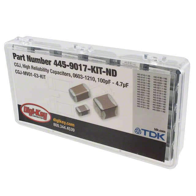 CGJ-MV01-E3-KIT CAP KIT CER 100PF-4.7UF 270PCS