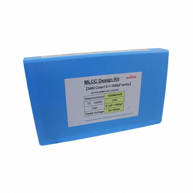 GRM15-KIT-C0G-DE CAP KIT CER 0.1PF-1000PF 1080PCS